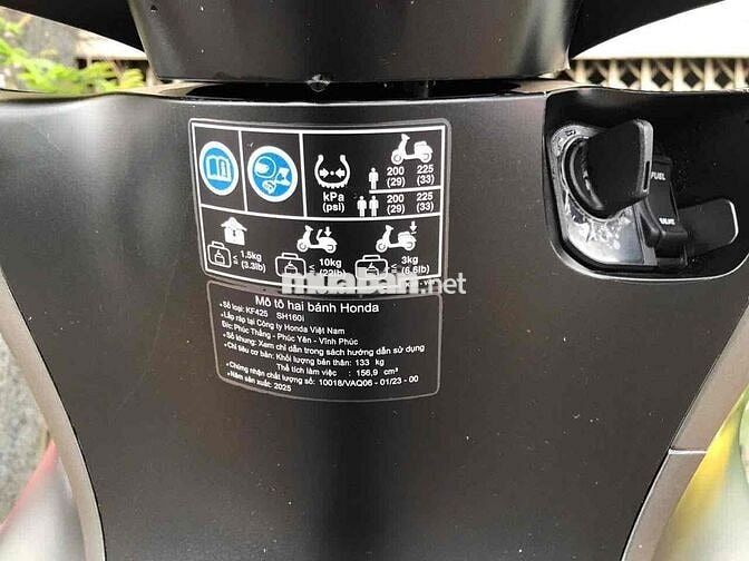 SHVN160 ABS 2025 BSTP SIÊU LƯỚT 4,560km - BAO GÓP