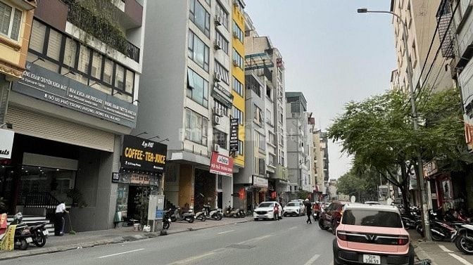 Toà Căn Góc 6T Thang Máy Bề Thế Mp Trung Phụng-Xã Đàn vỉa hè rộng 