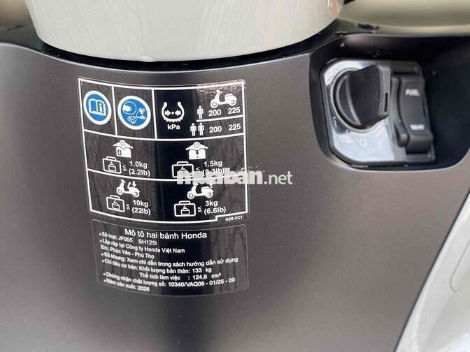 SHVN125 ABS T2/2026 SIÊU SIÊU LƯỚT 115km - BAO GOP