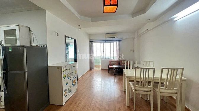 Chung cư Nguyễn Trung Hiếu-590 CMT8 căn góc 1p ngủ- 50m2,giá 9tr/th