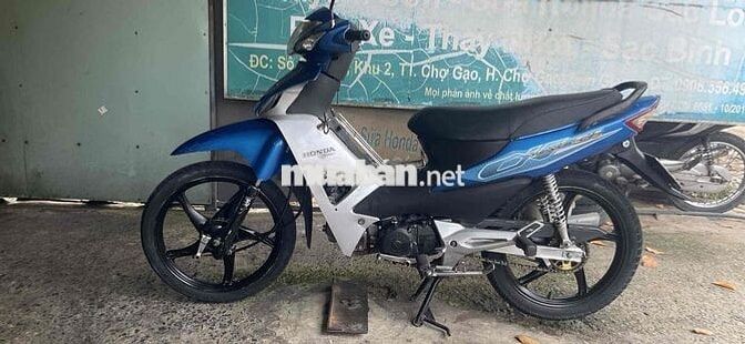 Honda Wave Xanh Bạc