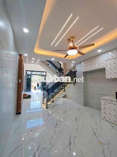 Ngay KDC Vĩnh Lộc. Giá Rẻ Nhất KV. Nhà mới 4T - 4x15m - hẻm 7m có lề