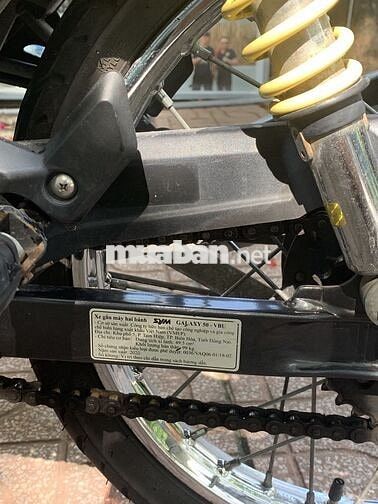 SYM Galaxy 50cc Đen, Trắng, Đỏ đã sử dụng