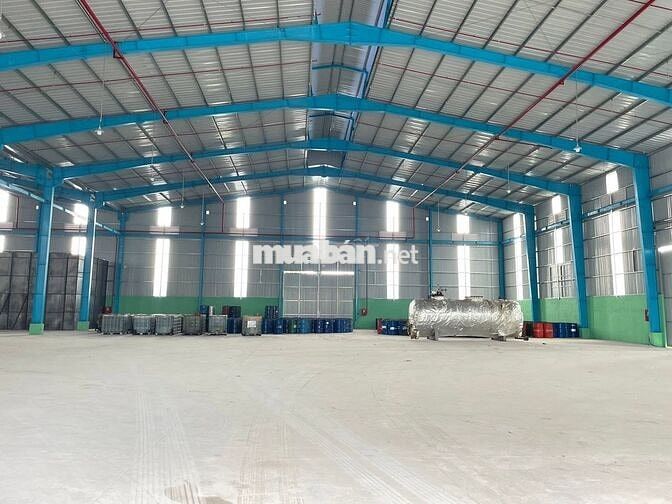 Cho Thuê Nhà Xưởng 5.500m² Mặt Tiền Quốc Lộ 1A Bến Lức, Long An 