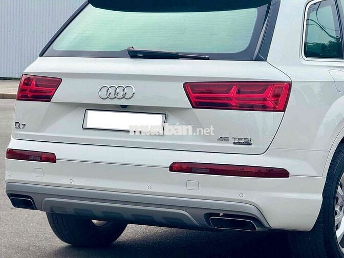 Audi Q7 SUV 7 chỗ Trắng 78000 zin 2018 1 chủ