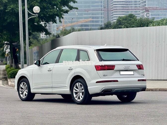 Audi Q7 SUV 7 chỗ Trắng 78000 zin 2018 1 chủ