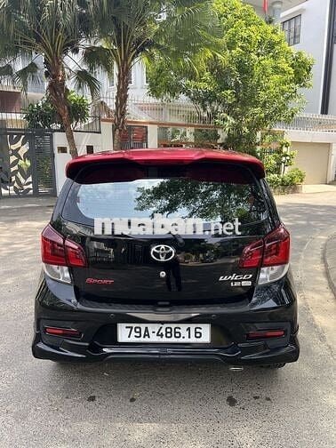 Toyota Wigo AT 2018 Đen Tự động 57.000 km