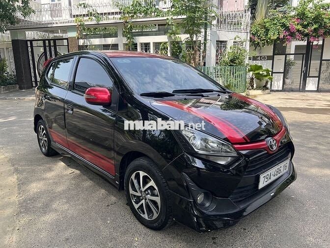 Toyota Wigo AT 2018 Đen Tự động 57.000 km