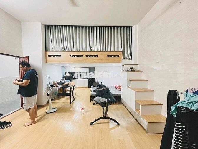 Mặt bằng kinh doanh có gác cao 2m – Full nội thất – Gần sân bay T3