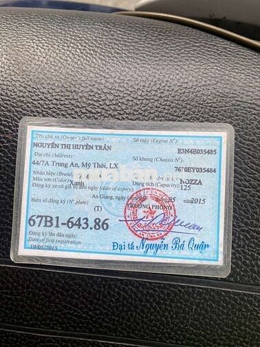 Yamaha Grande 125cc Xanh đen Xe tay ga