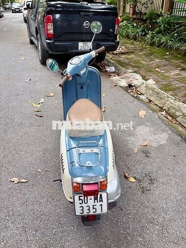 Honda Julia 50cc 2 thì Xanh Trắng