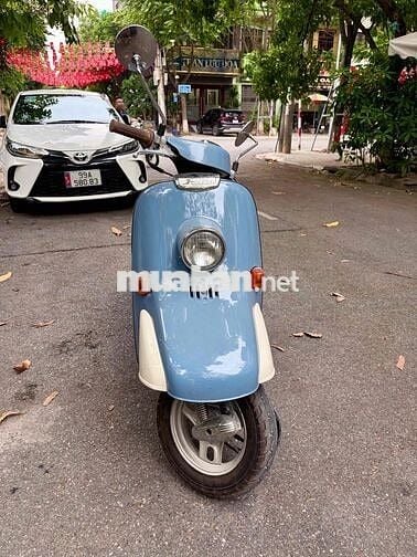 Honda Julia 50cc 2 thì Xanh Trắng