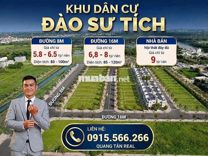 Đất nền KDC Đào Sư Tích, Nhà Bè Tháng 07/2026