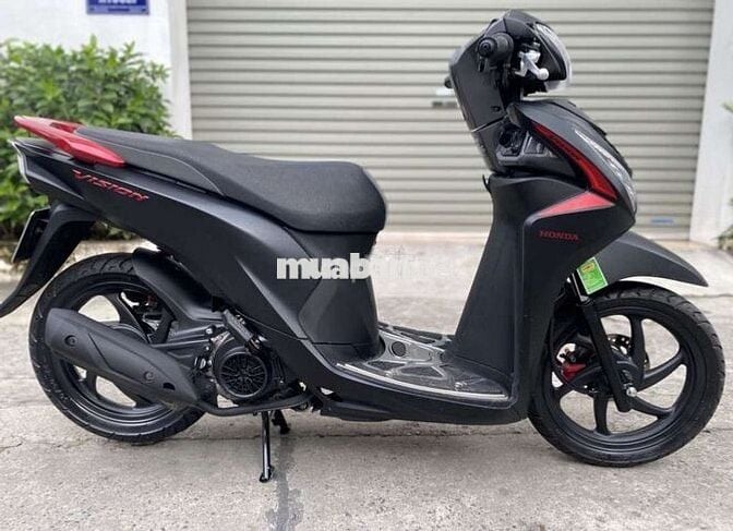 Honda Vision 2020 Đen đỏ mờ chìa khóa smartkey