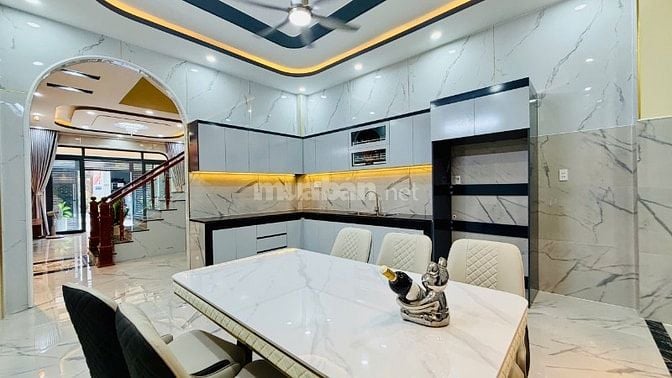 🔥 BÁN Nhà Mới Đẹp — Đường nhựa thông  Lê Thị Hà, vào 50m 🔥
