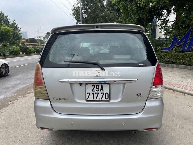 Toyota Innova 2.0G Số sàn Bạc 168.000 km