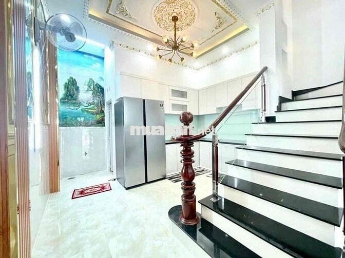 5 Tỷ 4 - Đường 4,5m - HUỲNH TẤN PHÁT - Nhà 3 Tầng 50m² - 4PN - Oto Tới