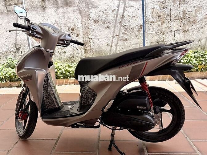 Honda Vision Thể thao Bạc/Đen Mới 100%