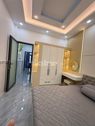 HƯNG PHÚ QUẬN 8, NHÀ XÂY MỚI, TẶNG NỘI THẤT. HẺM Ô TÔ 40M2 4 TẦNG. 