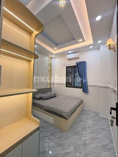 HƯNG PHÚ QUẬN 8, NHÀ XÂY MỚI, TẶNG NỘI THẤT. HẺM Ô TÔ 40M2 4 TẦNG. 