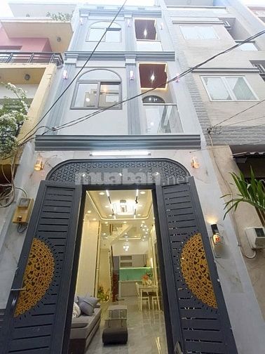 HƯNG PHÚ QUẬN 8, NHÀ XÂY MỚI, TẶNG NỘI THẤT. HẺM Ô TÔ 40M2 4 TẦNG. 
