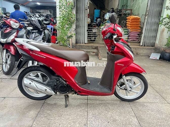 Honda Vision 2016 Đỏ Đã sử dụng