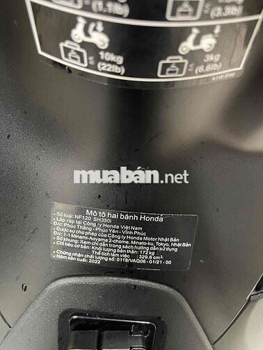Honda SH 350i 2022 Đen nhám 16000 km Thái Lan