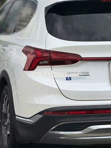 Hyundai SantaFe 2021 2.5G Pre 4x4 Trắng 5 vạn km