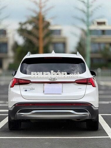 Hyundai SantaFe 2021 2.5G Pre 4x4 Trắng 5 vạn km