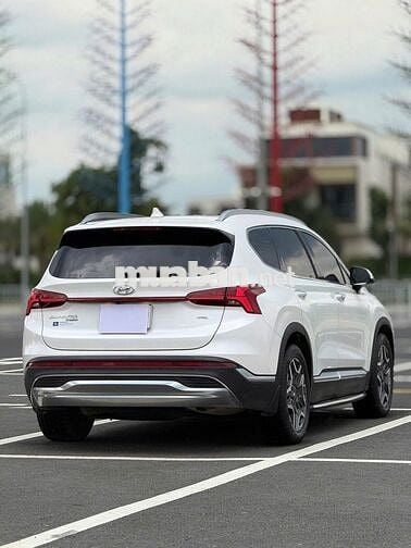 Hyundai SantaFe 2021 2.5G Pre 4x4 Trắng 5 vạn km
