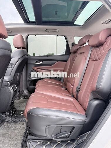 Hyundai SantaFe 2021 2.5G Pre 4x4 Trắng 5 vạn km