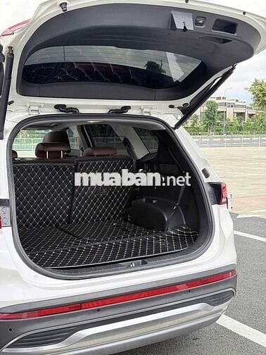 Hyundai SantaFe 2021 2.5G Pre 4x4 Trắng 5 vạn km