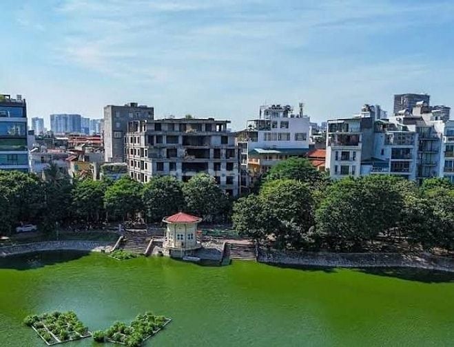 Nhà 5,5T oto đỗ vừa ở vừa KD khu P/Lô Víp Ô Đồng Lầm-Hồ Ba Mẫu sát Hồ