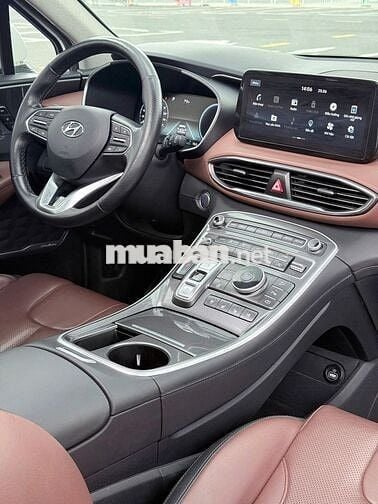 Hyundai SantaFe 2021 2.5G Pre 4x4 Trắng 5 vạn km