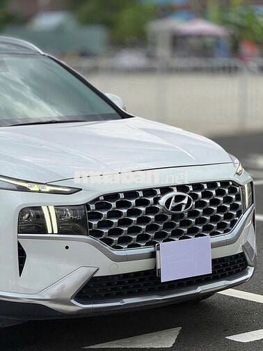 Hyundai SantaFe 2021 2.5G Pre 4x4 Trắng 5 vạn km