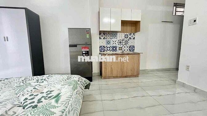 CHO THUÊ STUDIO BAN CÔNG - FULL NỘI THẤT NGAY TRUNG TÂM CÁC  Q1,3,10