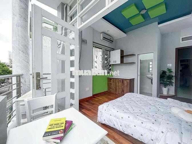 CHO THUÊ STUDIO BAN CÔNG - FULL NỘI THẤT NGAY TRUNG TÂM CÁC  Q1,3,10