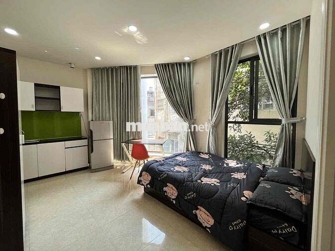 CHO THUÊ STUDIO BAN CÔNG - FULL NỘI THẤT NGAY TRUNG TÂM CÁC  Q1,3,10