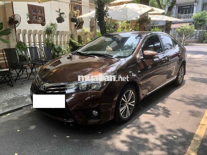 Toyota Altis 1.8G 2015 Nâu 80000 km