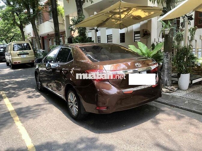 Toyota Altis 1.8G 2015 Nâu 80000 km