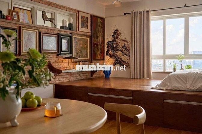 Cho thuê căn hộ chung cư Tôn Đản Q4 full nội thất view sông trống sẵn