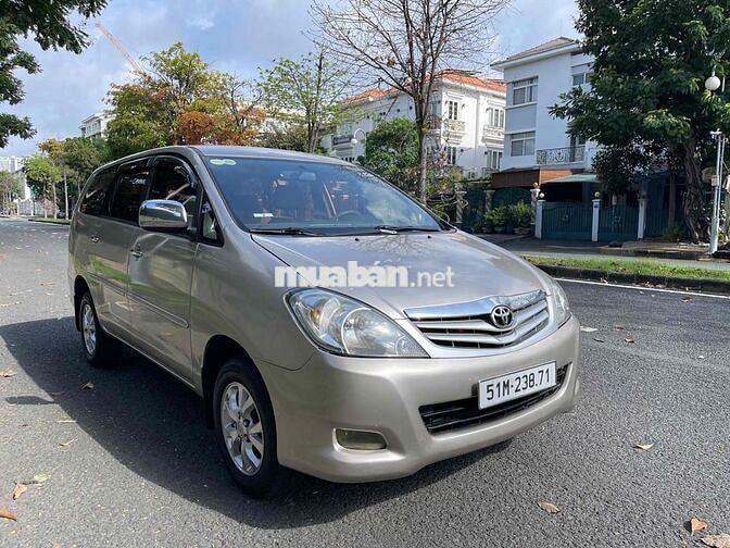 Toyota Innova 8 chỗ Xăng Số sàn Vàng cát