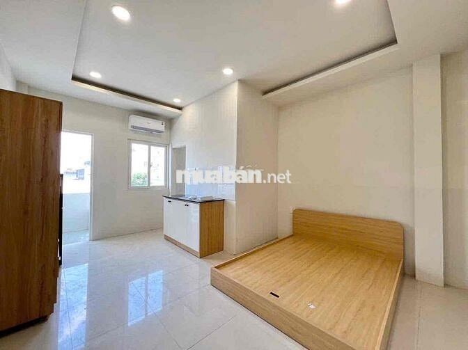 studio full nội thất, ban công