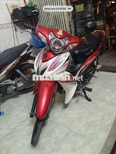 SYM Elegant 50c Đỏ đời 2015 cho học sinh đi học