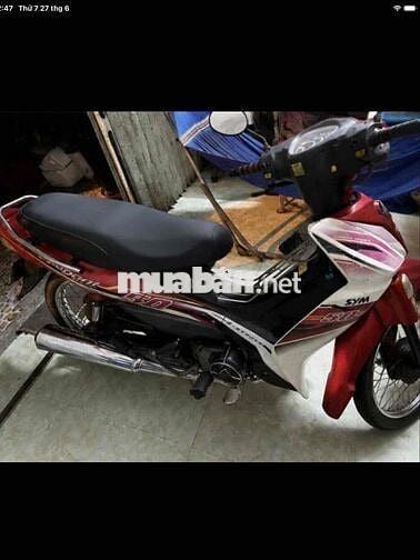 SYM Elegant 50c Đỏ đời 2015 cho học sinh đi học