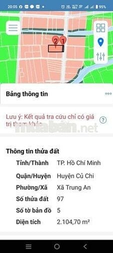 Bán gấp nhà MT đường trung an 714m2-200Tc  gía rẻ