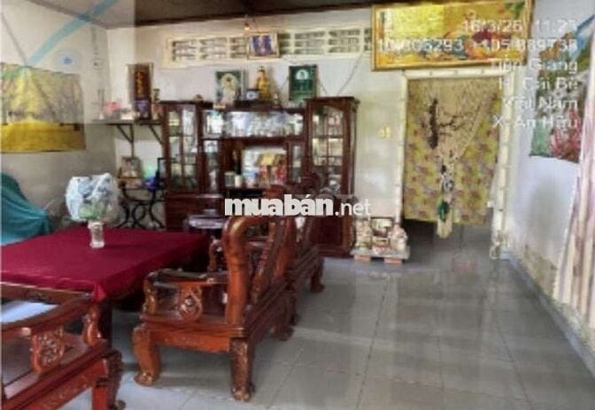 BÁN GẤP NHÀ VÀ ĐẤT TẠI ẤP 2, XÃ AN HỮU, CÁI BÈ