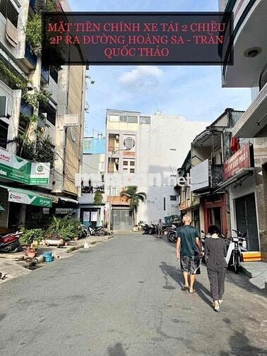 Nhà 1 Trệt 1 Lầu Hẻm Ô Tô Hoàng Sa Quận 3 Ngay Chung Cư Trần Quốc Thao