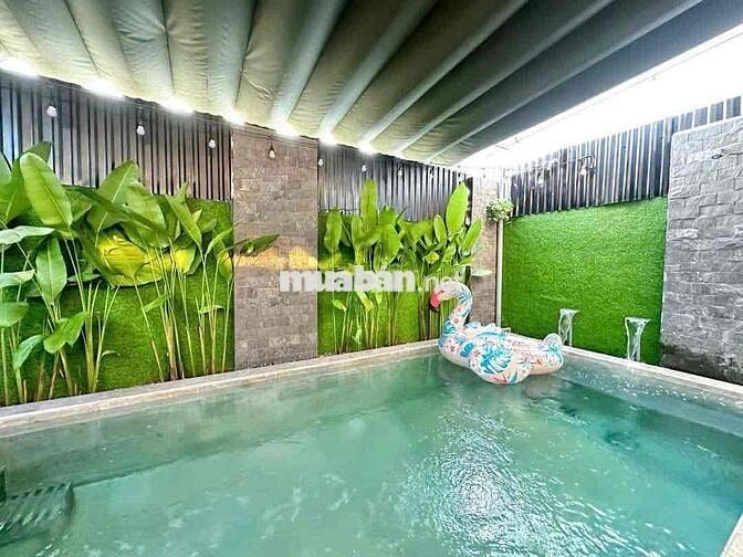 Cho thuê căn villa hồ bơi khu Tân Trà 3BR 4WC FULL nội thất