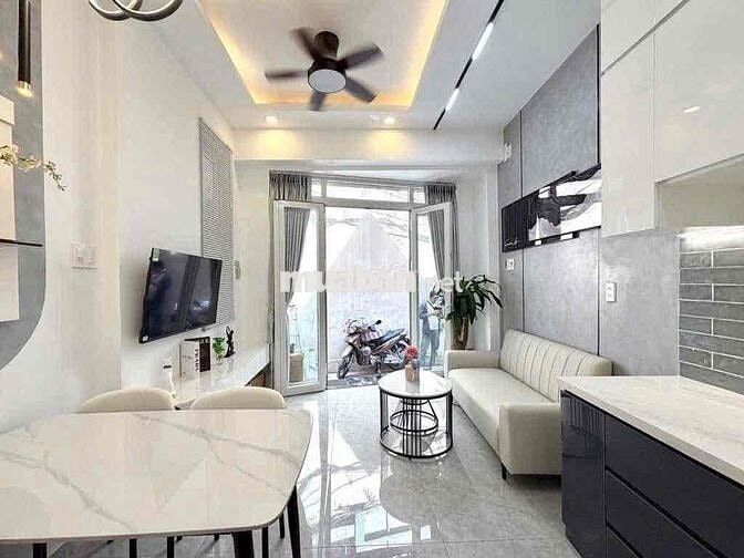 CHO THUÊ CĂN HỘ NGUYỄN TRÃI CỐNG QUỲNH QUẬN 1 FULL NỘI THẤT CÓ BANCONL